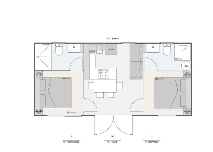 Hébergement de vacances Ahoi Hause 10 Drage